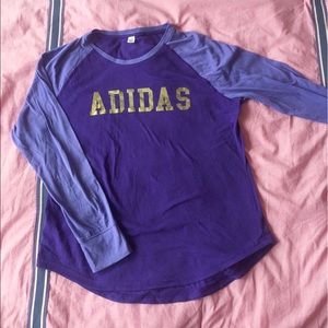 Adidas Long sleeve purple